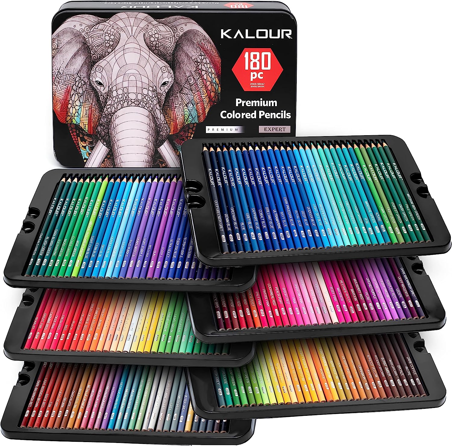 Kalour Colored Pencils 300 Kalour  Color Pencil Kalour 300 Colors
